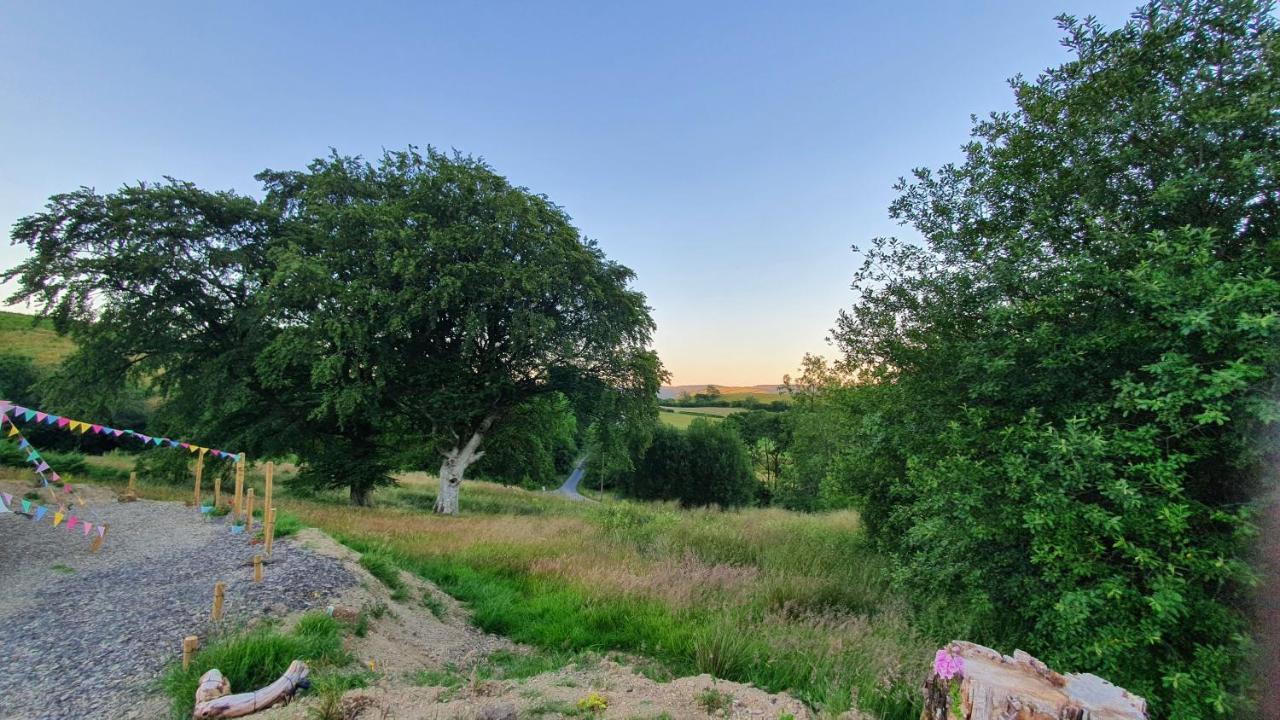 Calon Y Goedwig Glamping Hotel Llandovery Bagian luar foto