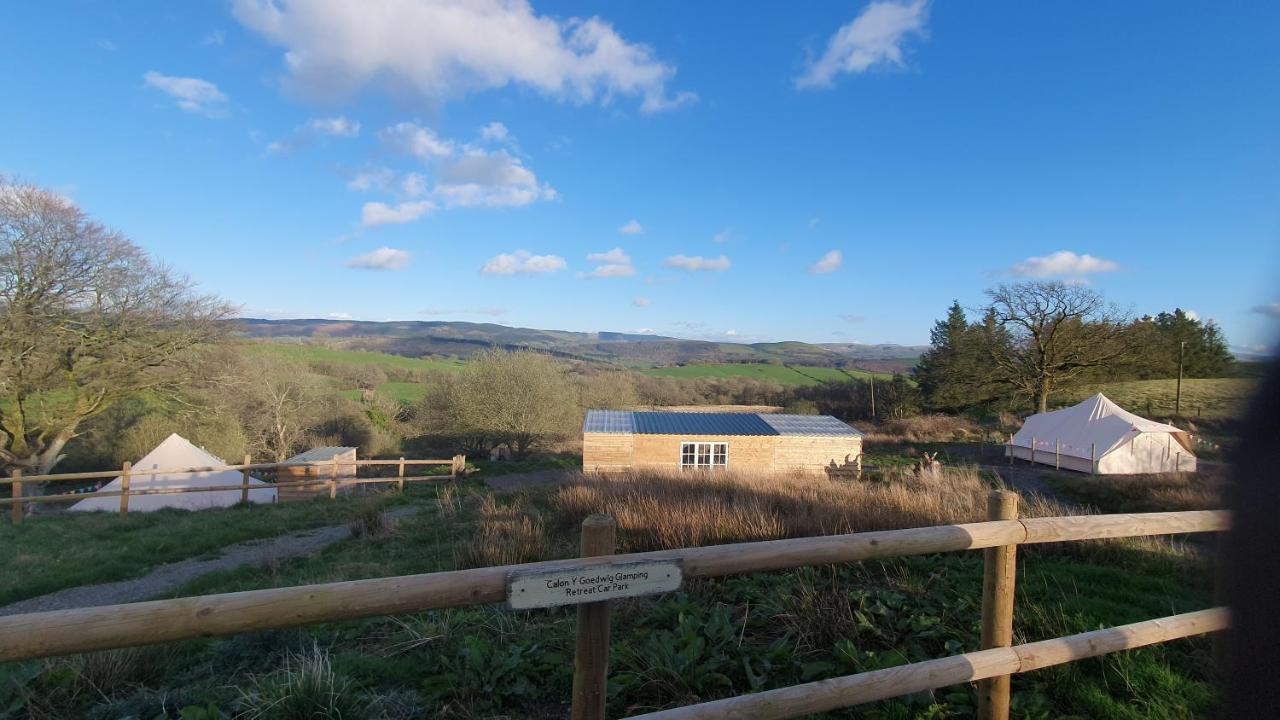 Calon Y Goedwig Glamping Hotel Llandovery Bagian luar foto