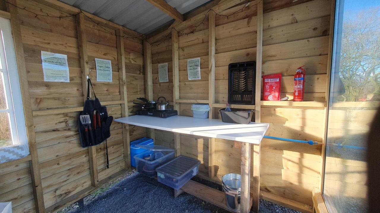 Calon Y Goedwig Glamping Hotel Llandovery Bagian luar foto