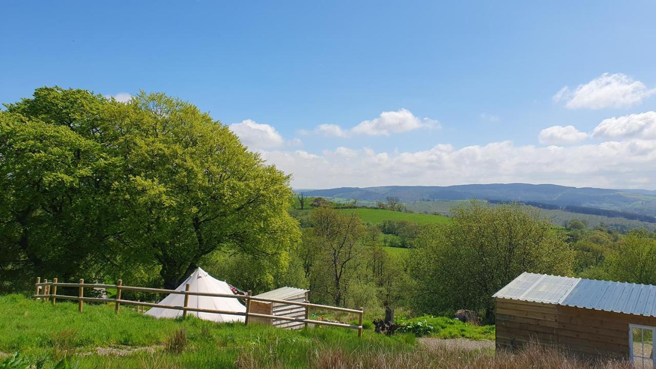 Calon Y Goedwig Glamping Hotel Llandovery Bagian luar foto
