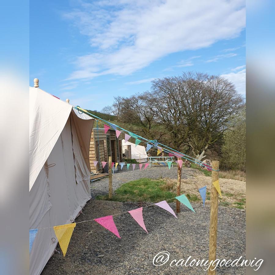 Calon Y Goedwig Glamping Hotel Llandovery Bagian luar foto
