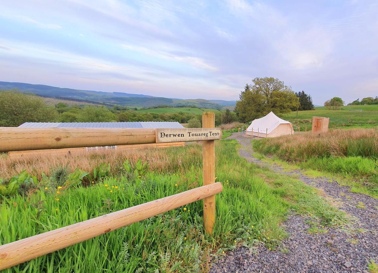 Calon Y Goedwig Glamping Hotel Llandovery Bagian luar foto